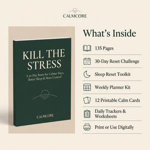 Kill the Stress — A 30-Day Reset for Calmer Days, Better Sleep & More Control image 2